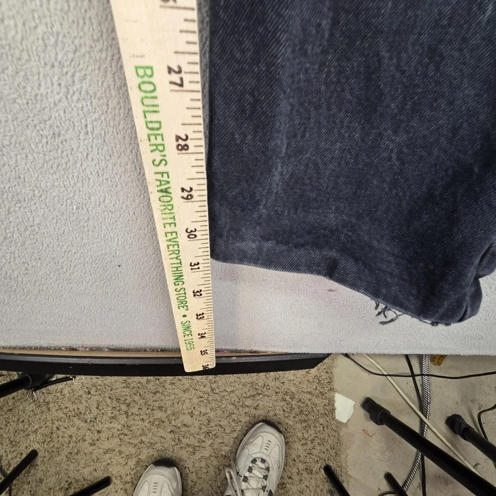 Vintage Levis 501 Jeans Mens‎ Charcoal Straight Button Fly USA 90s Fits 30x30